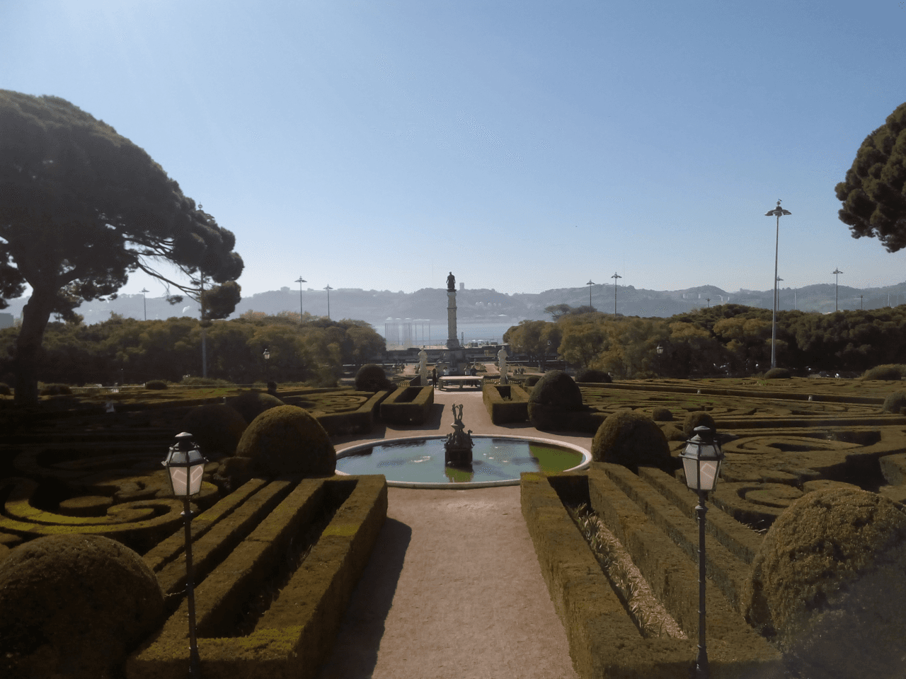 Fotografia de arquivo dos jardins do Palácio Nacional de Belém, em Lisboa, em 2016.