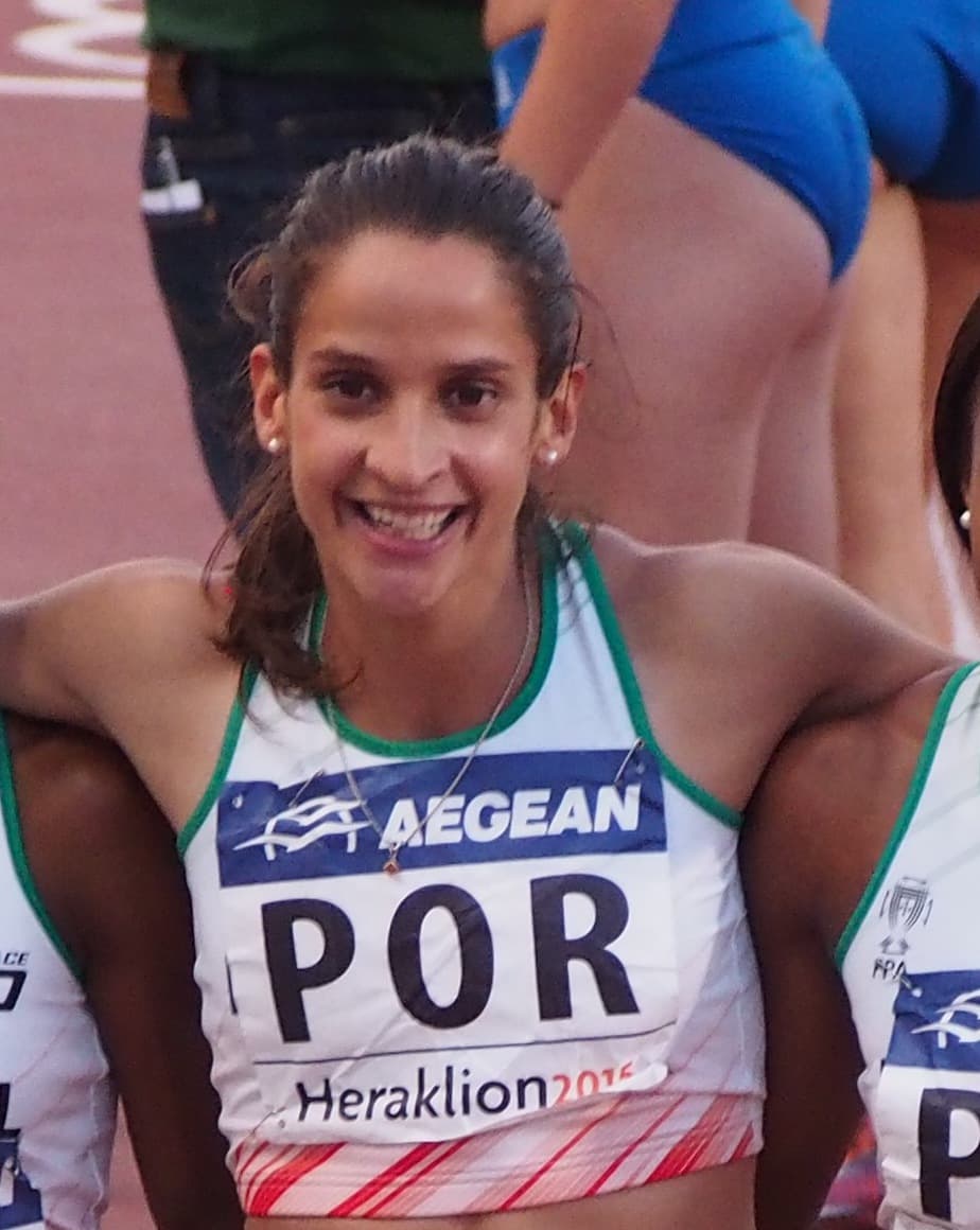 Fotografia de arquivo de Cátia Azevedo após uma estafeta nos Europeus de Equipas de 2015.