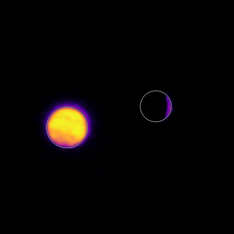 Imagem oficial da NASA relacionada com sonda escapade capta retrato conjunto da terra e da lua.