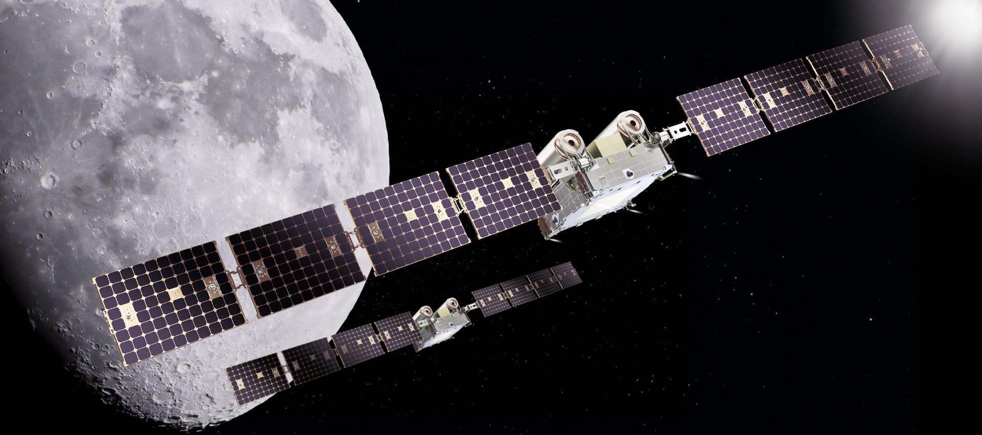 Imagem oficial da NASA relacionada com nasa anuncia demonstração tecnológica de nave junto da lua.