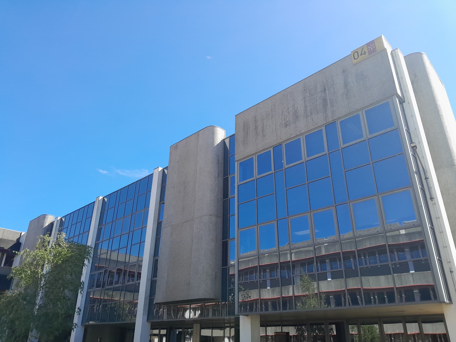 Imagem de arquivo do edifício 4 do campus de Gualtar da Universidade do Minho, em Braga, em setembro de 2026.